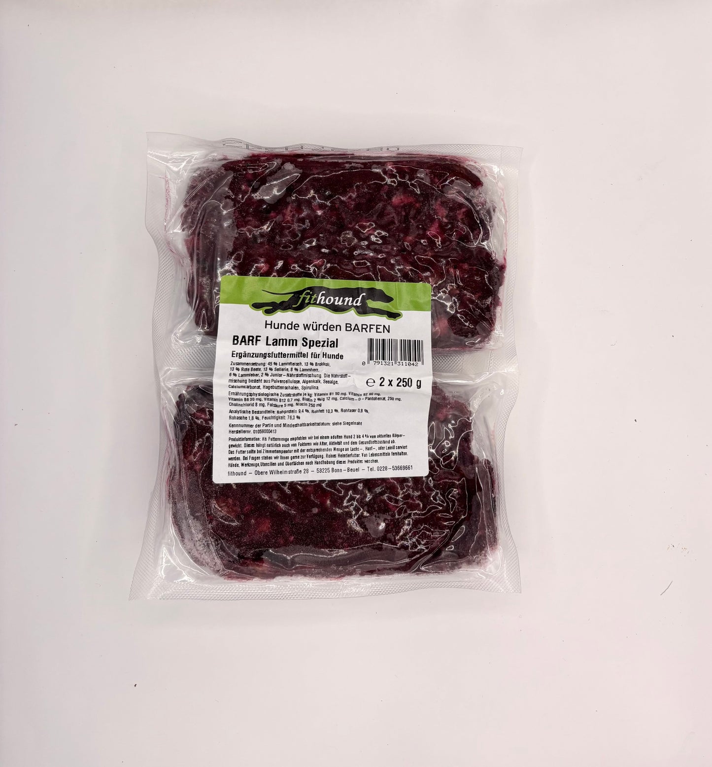 BARF Lamm Spezial 2 x 250 g