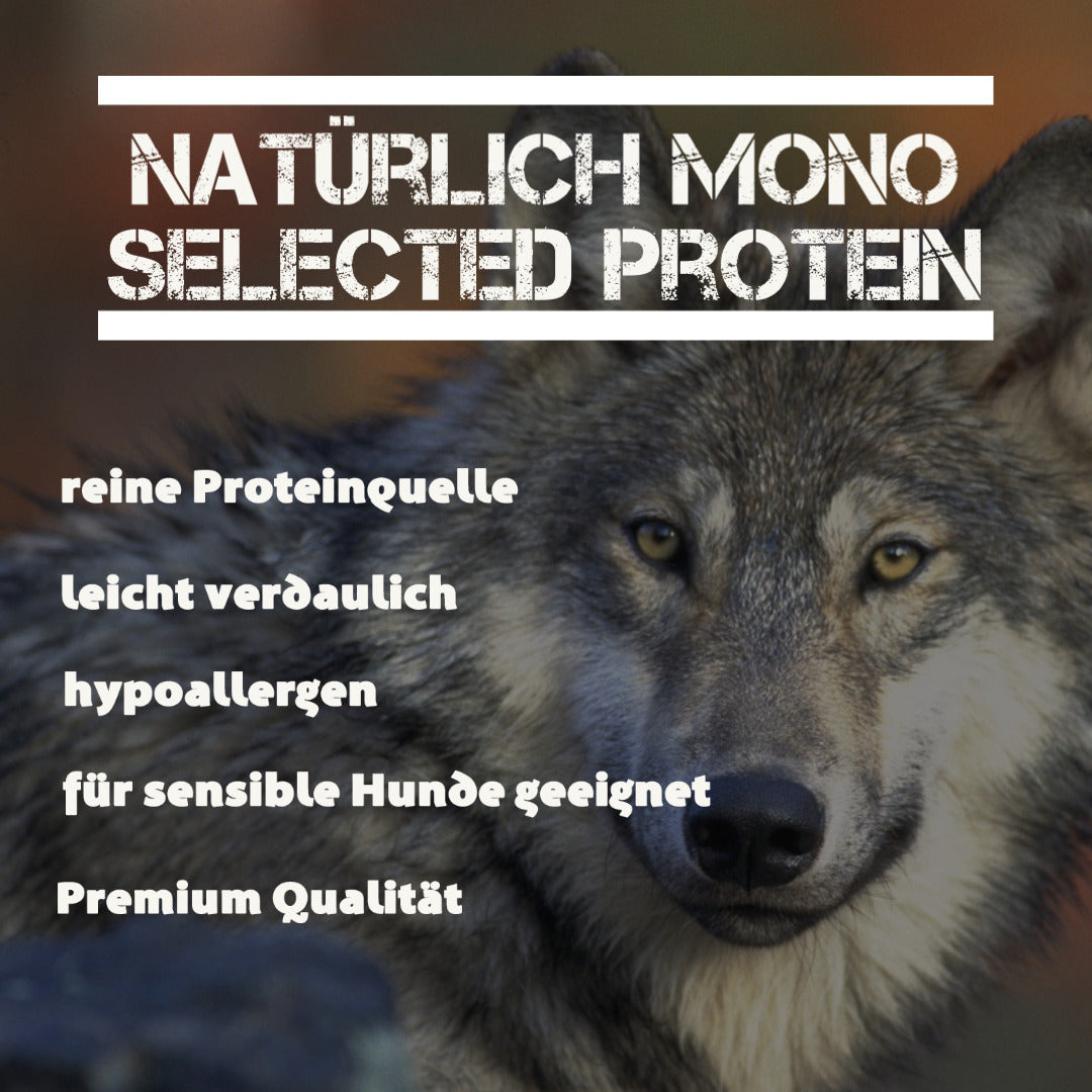 Leitwolf Selected Pferd mit Kartoffeln