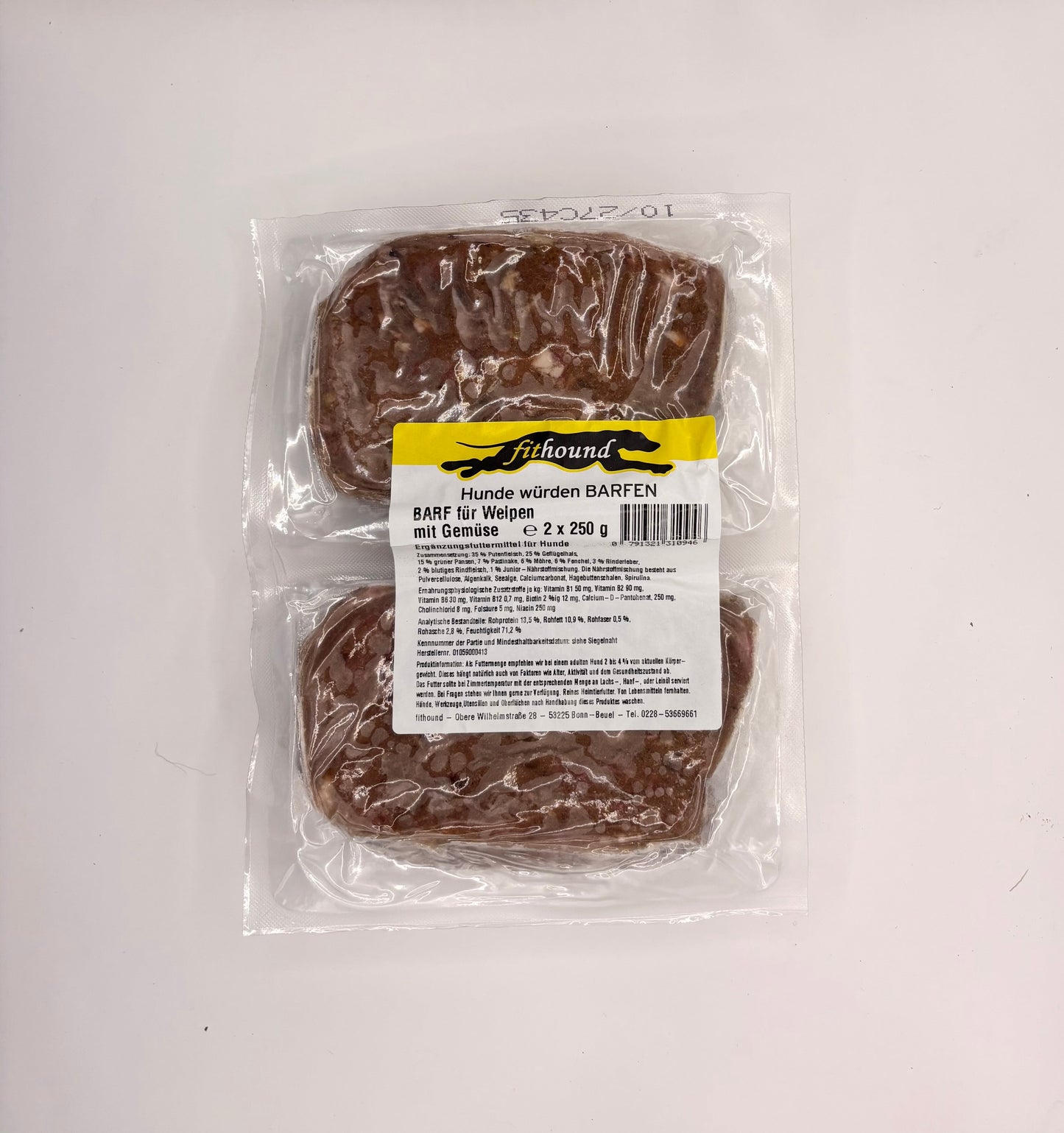 BARF für Welpen 2 x 250 g