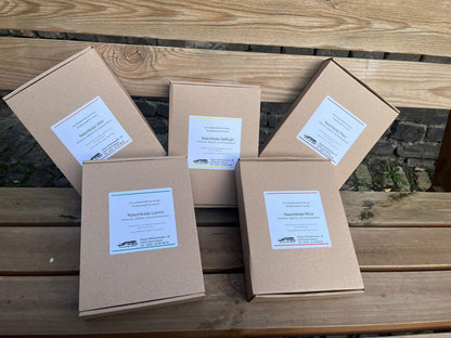 Naschkiste in verschiedenen Sorten