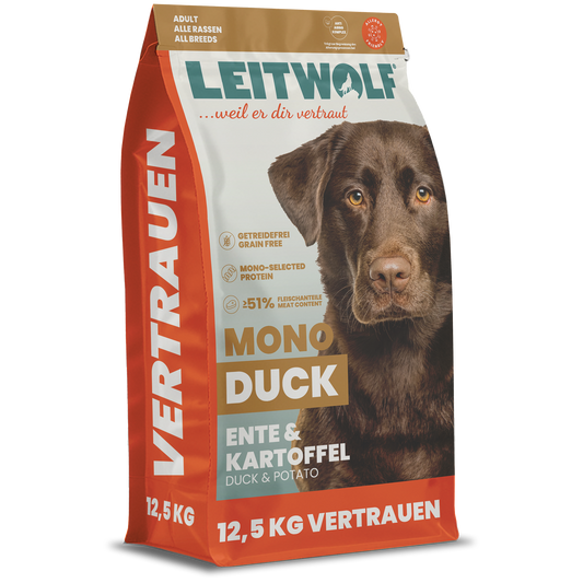 Leitwolf Selected Ente mit Kartoffeln