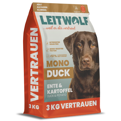 Leitwolf Selected Ente mit Kartoffeln