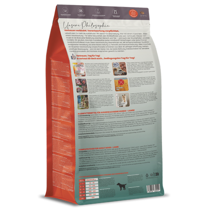 Leitwolf Mono Lamm mit Kartoffeln