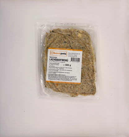 NUR ONLINE!  Natürliches Lachsbarfmenü bonnpets 500 g